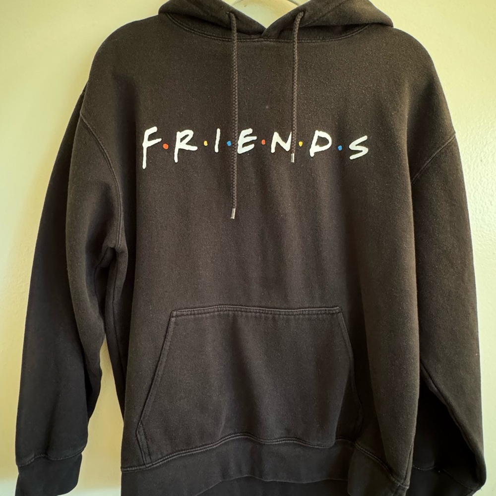 FRIENDS Black Sweater Iconic Logo